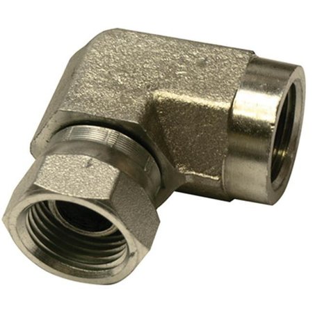 APACHE Apache 39005355 .50 in. Female Pipe x .50 in. Female Pipe; 90 Degrees Swivel; Hydraulic Adapter 157086